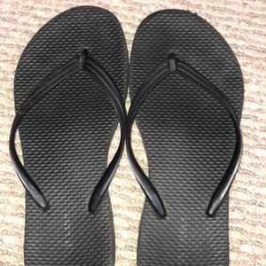 Slightly used flip flops!